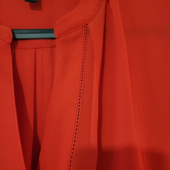 Banana Republic | Orange Blouse, Size S (petite) - Picture 5 of 10